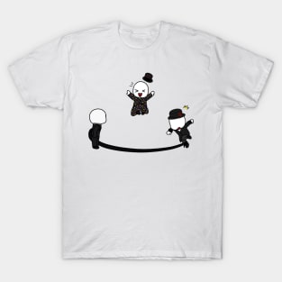 the slender brothers play with jump rope T-Shirt